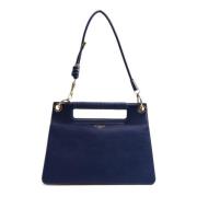 Givenchy Raffinerad Medium Whip Väska för Formella Tillfällen Blue, Da...