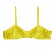 Gucci GG Supreme bralette Yellow, Dam