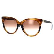 Gucci Gucci Gg0179Sa 004 Solglasögon Brown, Dam