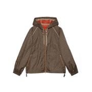 Gucci Dubbel G slouch-huvjacka Brown, Herr