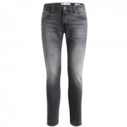 Guess Nya Miami Slim Jeans med Läder Patch Gray, Herr