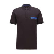 Hugo Boss Polo Shirts Black, Herr