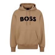 Hugo Boss Huvtröja Beige, Herr