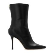 Jimmy Choo Agathe AB klackade ankelboots Black, Dam