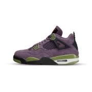 Jordan Lila Retro 4 Sneakers Purple, Herr