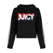 Juicy Couture Löst Sittande Tränings T-shirt Black, Dam