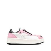 Kenzo Stiliga Rosa Sneakers för Kvinnor Pink, Dam