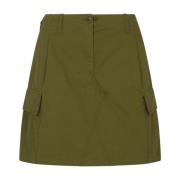 Kenzo Kort Cargo Kjol Green, Dam