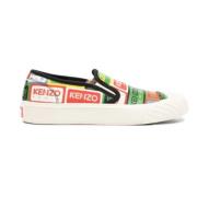 Kenzo Färgglada Stiliga Sneakers Multicolor, Dam