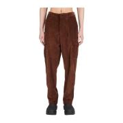 Kenzo Corduroy Cargo Byxor Brown, Herr