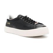 Kenzo Svarta låga sneakers för män Black, Herr