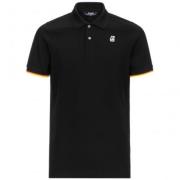 K-Way Polo Shirt Black, Herr