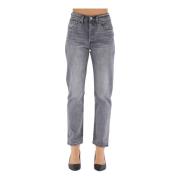 Levi's Straight Jeans Gray, Dam