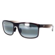 Maui Jim Polariserade solglasögon Huelo 449-11 Gray, Unisex