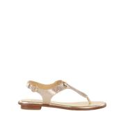 Michael Kors Flat Sandals Yellow, Dam