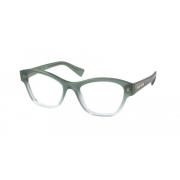 Miu Miu Miu Miu MU 08Tv Glasögon Green, Dam