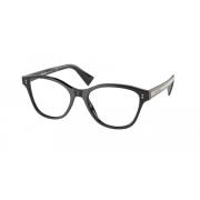 Miu Miu Miu Miu MU 02Uv Glasögon Black, Dam