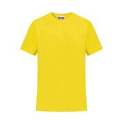 Moschino Logo Grafisk Bomull T-shirt Yellow, Herr