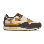 Nike Travis Scott Air Max 1 Sneakers Brown, Herr