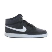 Nike Svarta Court Vision MID NN Skor för Män Black, Herr