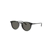 Oliver Peoples Svarta solglasögon för dagligt bruk Black, Unisex