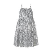 Pepe Jeans Short Dresses White, Dam