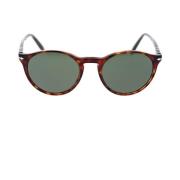 Persol Retro Phantos Solglasögon med Tunna Profiler Brown, Unisex