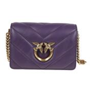 Pinko Cross Body Bags Purple, Dam