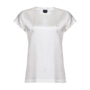 Pinko Silkesatinblus Farisa 24 White, Dam