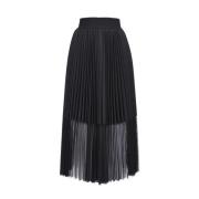 PINKO Alisha CDC+Tulle Klänning Black, Dam