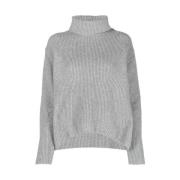 Pinko Stiliga Sweaters för Kvinnor Gray, Dam