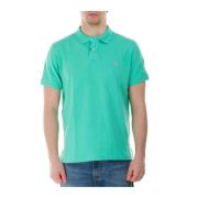 Polo Ralph Lauren Slim Fit Piqué Polo Shirt Green, Herr