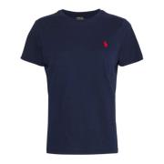 Polo Ralph Lauren Klassisk Rundhalsad T-shirt Blue, Dam