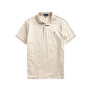 Polo Ralph Lauren Slim Fit Kortärmad Polo Tröja Beige, Herr