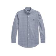 Polo Ralph Lauren Stretchig Slim Fit Gingham Skjorta Blue, Herr