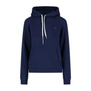 Ralph Lauren Stilfull Hoodie för Kvinnor Blue, Dam