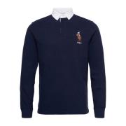 Ralph Lauren Big Pony Bear Långärmad Navy-L Blue, Dam