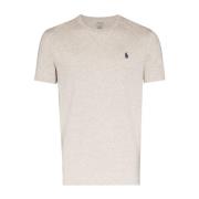 Ralph Lauren Grå Polo Pony Broderad T-shirt Gray, Herr