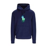 Ralph Lauren Navy Cruise Hoodie Blue, Herr