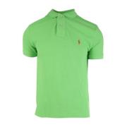 Ralph Lauren Kiwi Lime Mesh Stickad Pikétröja Green, Herr