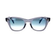 Ray-Ban Snygga solglasögon Rb0707S 66413F Gray, Unisex