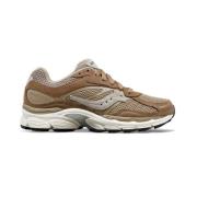 Saucony Kamel-färgade Stiliga Sneakers för Kvinnor Brown, Dam