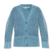 Stella McCartney Knäppt kofta Blue, Dam