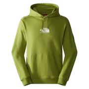 The North Face M FIN Alpine Hoodie Green, Herr