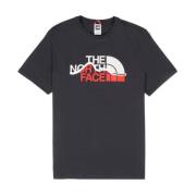 The North Face T-Shirts Black, Herr