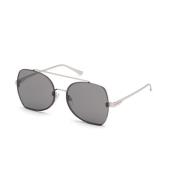 Tom Ford Solglasögon Ft0656 16A Silver Grå Black, Herr