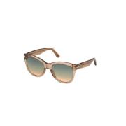 Tom Ford Solglasögon Ft0870 45P Beige, Dam