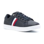 Tommy Hilfiger essentiella randiga sneakers Blue, Dam