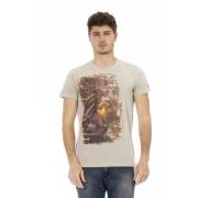 Trussardi T-Shirts Beige, Herr