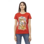 Trussardi T-Shirts Red, Dam